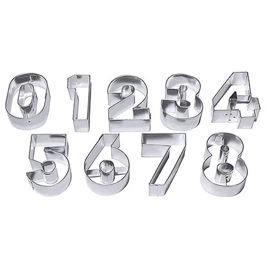 Sütikiszúró 637-es széria, 9 darabos számformák