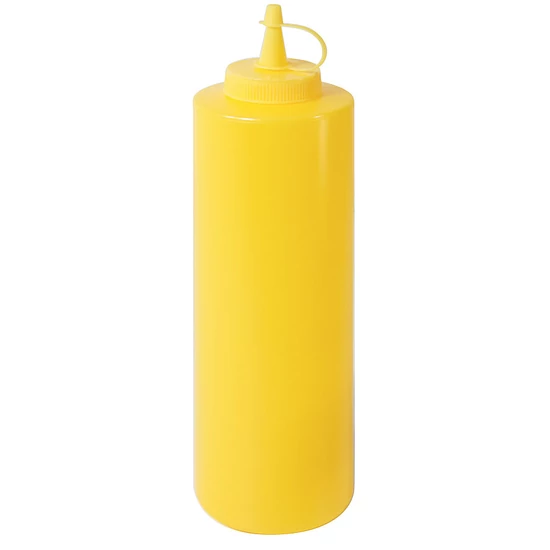 ABM szószospalack 0,7 L sárga