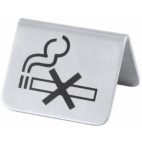 Dohányozni tilos tábla, 5,2 x 4,3 cm