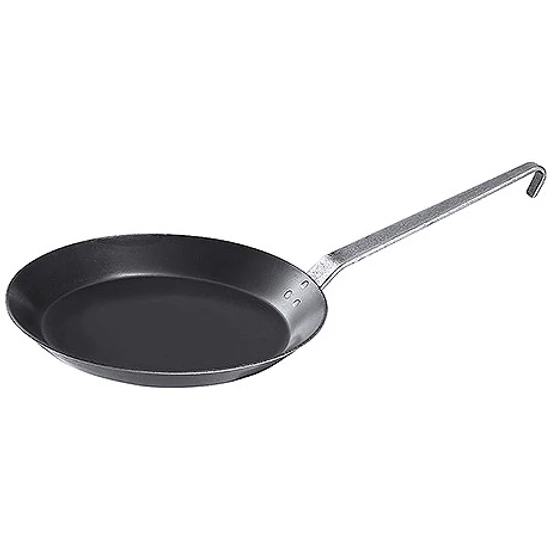 Escoffier kovácsolt serpenyő kékacélból 24 cm