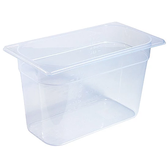 GN 1/3-os edény polipropilénből 200 mm mély, 7 L