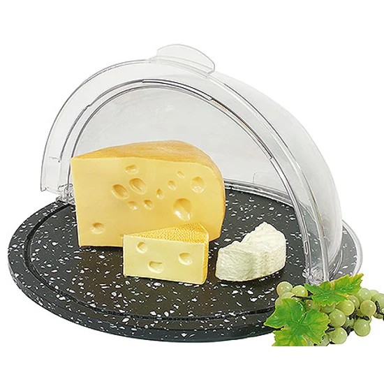 Sajttál roll top fedővel 40 cm