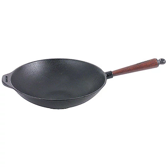 Wok öntött vasból 29 cm * INDUKCIÓS *