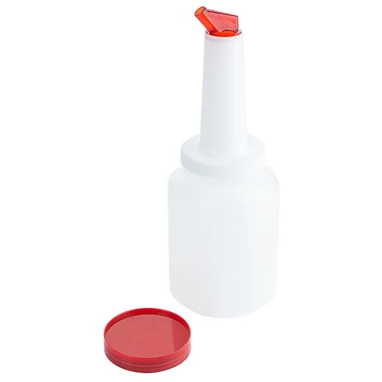 Speed Pourer Set, palack piros kiöntővel, 2 L