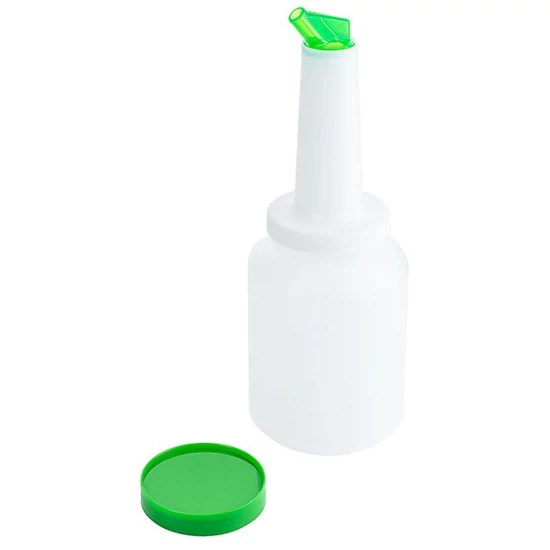Speed Pourer Set, palack zöld kiöntővel, 2 L