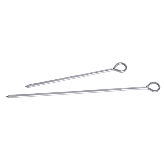 Sasliknyárs lapos, 20 cm 12 darabos szett