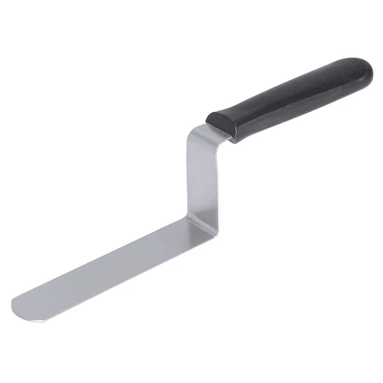 Kenőkés, hajlított cukrász spatula, 4054-es széria 33 x 3,5 cm