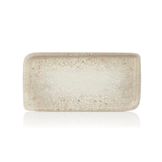 Natura szögletestányér 30 x 17,5 cm