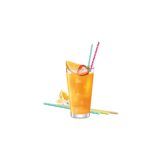 myDRINK papír szívószálak, 24 db