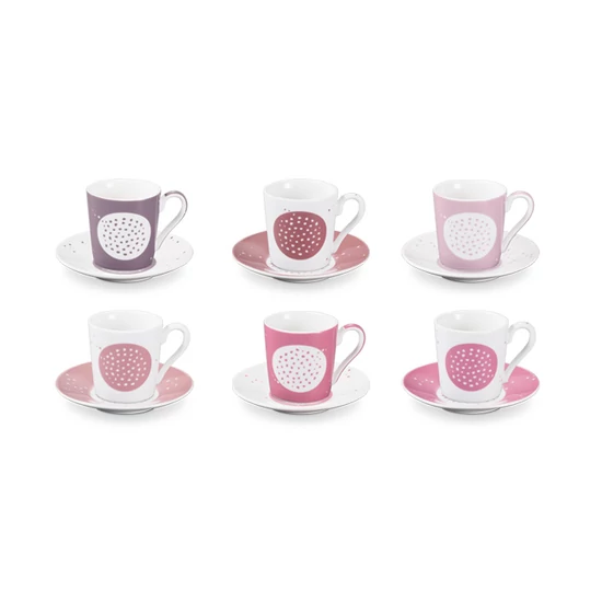 myCOFFEE eszpr.csésze tányér.,6db,Sugar