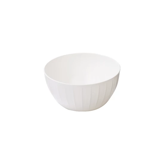 DELÍCIA Műanyag tál o 22 cm, 2.5 l,fehér