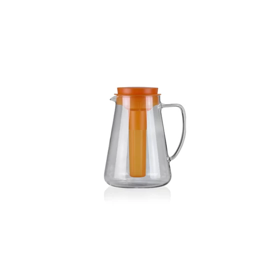 TEO kancsó+hűtő rész/szűrő 2.5l, narancs