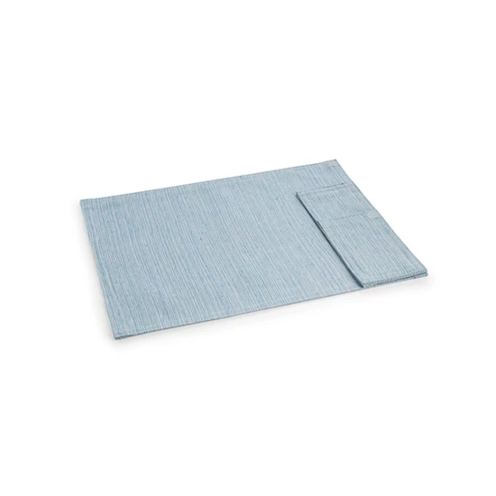 FLAIR L.Textil evőeszköz zsák,45x32 ,kék