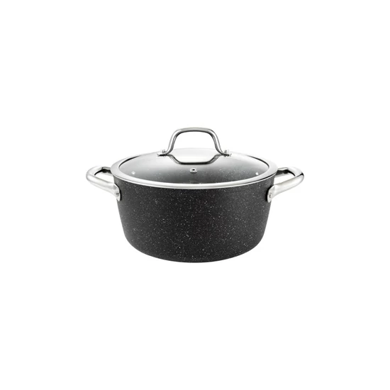 PRESIDENT Stone Lábas fed.o24cm,4.5l