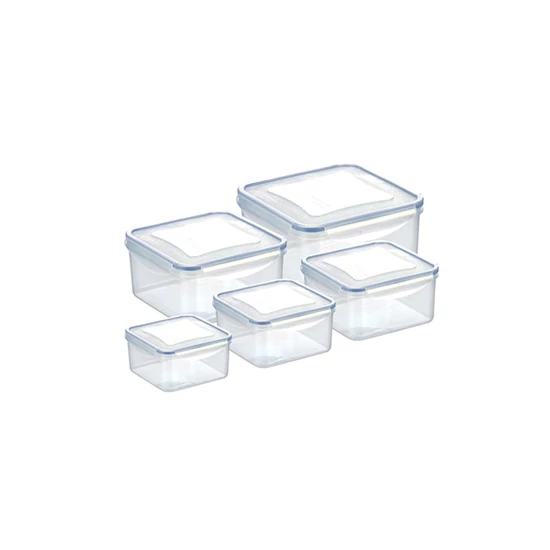 FRESHBOX ételtároló doboz, négyzet 5db