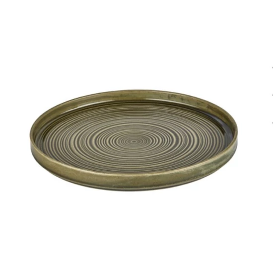 Helix Bamboo vegan lapostányér, relieffel 23 cm