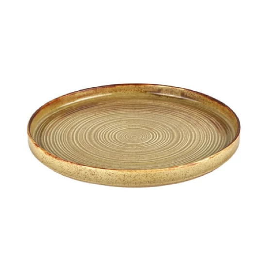 Helix Dűne vegan lapostányér, relieffel 23 cm
