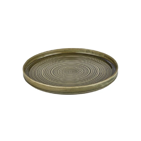 Helix Bamboo vegan couvert tányér, relieffel 16 cm