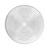 Vibe üveg tálalótányér, 330 mm