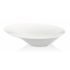 Gabbro fehérszínű porcelán organikus tál 30 cm