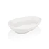 Island fehérszínű porcelán organikustál 16 cm