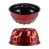 Metal red line kuglóf forma középpel 23*9, 6 cm