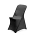 Büféasztalhoz összecsukhatószékre fekete spandex huzat, HENDI