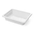 Porcelán GN 1/2-es edény 65 mm mély, fehér, 4 L, 325 x 265 x 65 mm