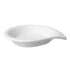 Porcelán finger food tál cseppforma 90 mm