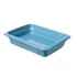 Porcelán GN 1/2-es edény 65 mm mély, kék, 4 L, 325 x 265 x 65 mm