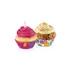 DELÍCIA Muffinpapír o 6 cm, 60db,partira
