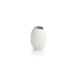 FANCY HOME Stones váza 17 cm, fehér