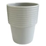 Kép 4/4 - MIRA fehér porcelán fül nélküli teásbögre – 300 ml