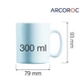 Kép 2/5 - ARC temperált üveg bögre 300 ml