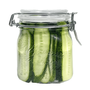 Kép 1/4 - Gourmet csatos befőttesüveg, tömítéssel, 750 ml