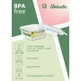 Kép 2/2 - UniSafe üveg ételhordó, légmentesen záródó fedéllel, 1000 ml (-30°C/+460°C)