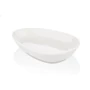 Kép 1/8 - Island fehérszínű porcelán organikustál 19 cm