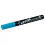 Kép 1/2 - Nem vízálló táblafilctoll, kék 2-5 mm