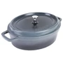 Kép 1/2 - AluChef® öntött alumíniumból készült oválislábas fedővel, szürke, 7,5 L