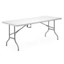 Kép 1/3 - Büfé asztal összehajtható, HENDI, max. terhelés 150 kg., 1830x750x(H)740mm