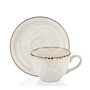 Kép 2/4 - Effect Dust cappuccinós és teáscsésze alj 15,5 cm
