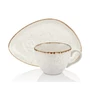 Kép 2/4 - Effect Dust cappuccinós és teáscsésze alj, prezentációs 25 x 17 cm