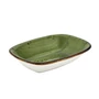 Kép 1/3 - Green Harmony szögletes tál 18 x 13 cm
