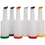 Kép 4/4 - Speed Pourer Set, palack narancs sárga kiöntővel, 1L