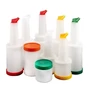 Kép 4/4 - Speed Pourer Set, palack kék kiöntővel, 1L