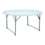 Kép 1/4 - Büfé asztal kerek összehajtható, HENDI, ø1500x(H)740mm