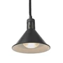 Kép 1/3 - Függesztett melegentartó lámpa kúp alakú, HENDI, Fekete, 230V/250W, ø275x(H)250mm