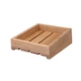 Kép 1/3 - Madeira display ferde alap doboz GN 1/2, 325 x 265 x 65 mm