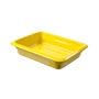 Kép 1/2 - Porcelán GN 1/2-es edény 65 mm mély, sárga, 4 L, 325 x 265 x 65 mm