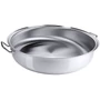 Kép 1/2 - Kétfülű serpenyő rozsdamentes acélból - 60 cm - 28 L